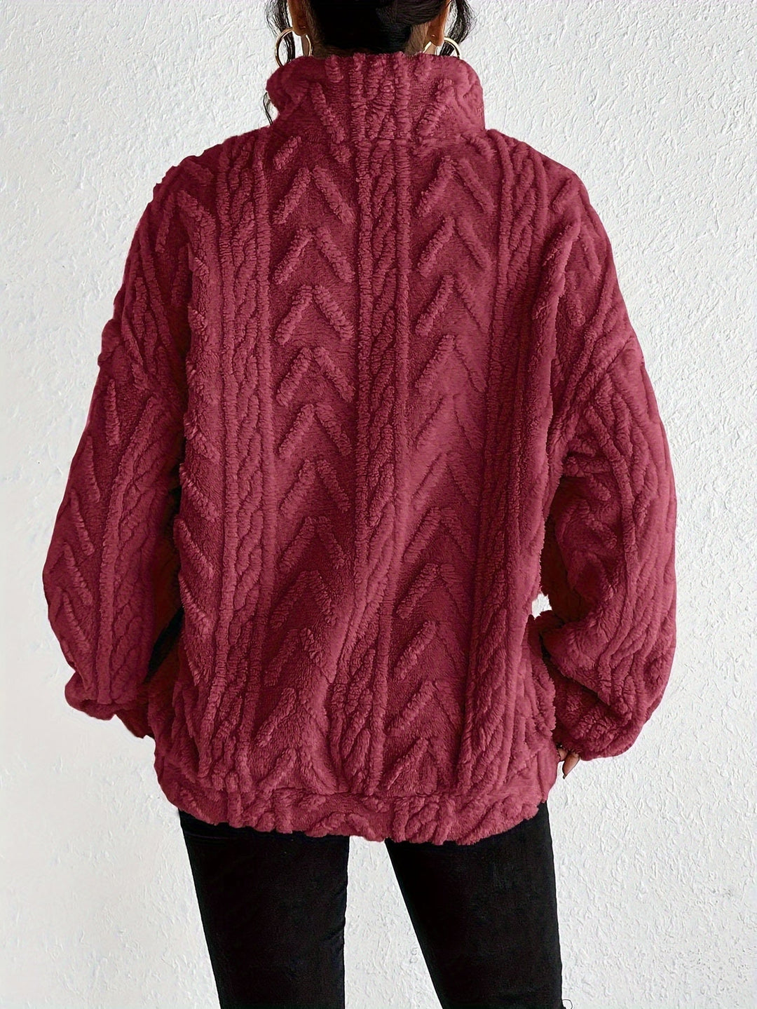Viorica| Elegant Fleece Sweater