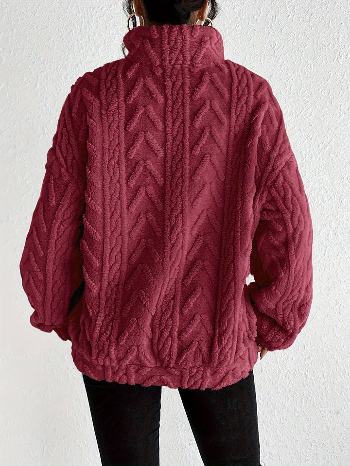 Viorica| Elegant Fleece Sweater