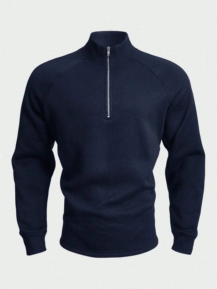 Semi-Zip Sweater
