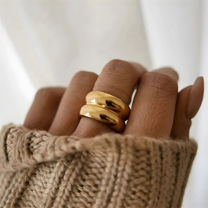 Émeline – Two Row Ring