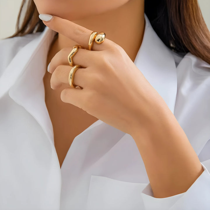 Lison – Delicate Ring Set (3 Pieces)
