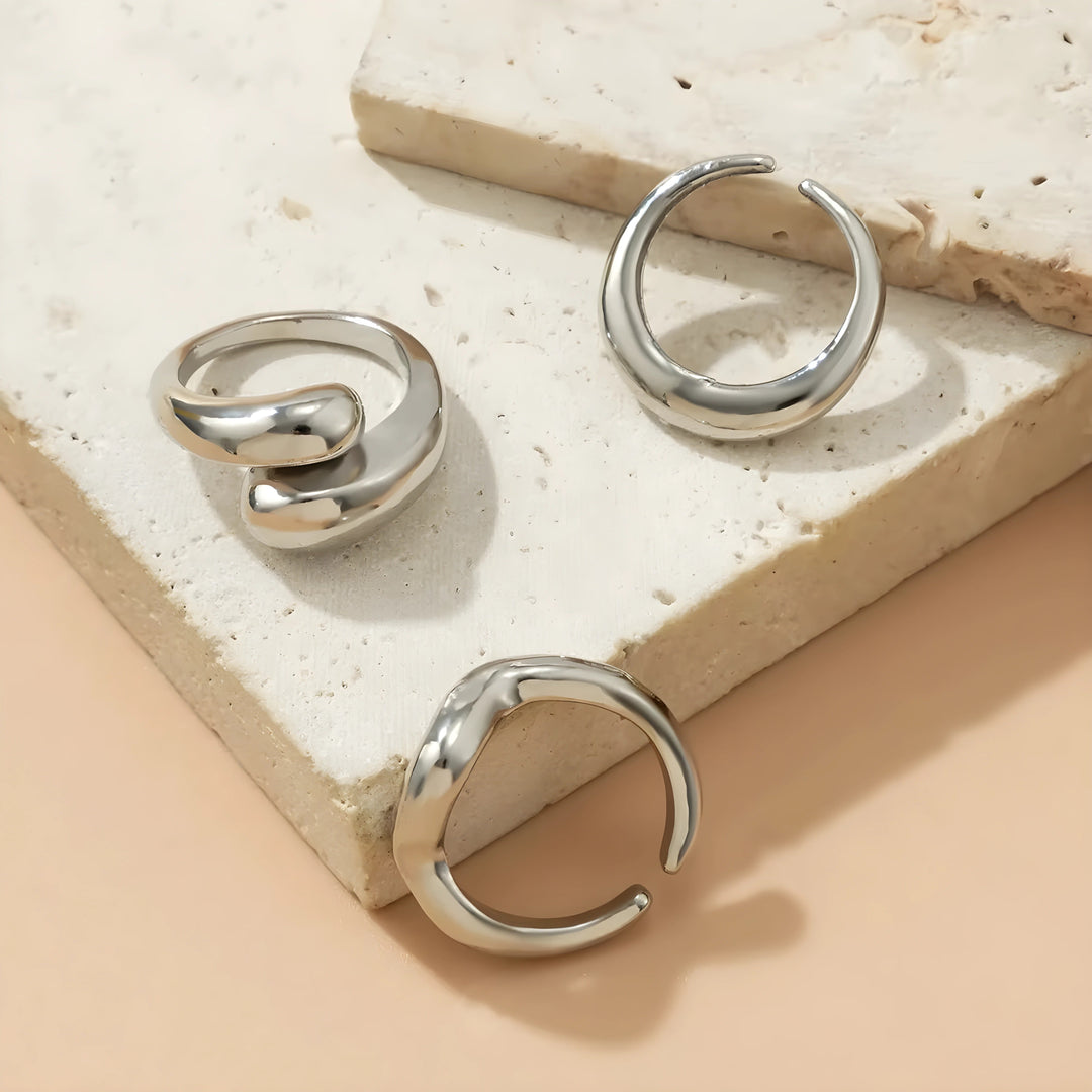 Lison – Delicate Ring Set (3 Pieces)