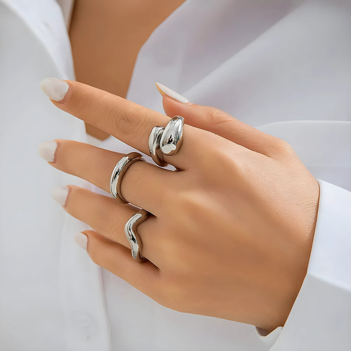 Lison – Delicate Ring Set (3 Pieces)