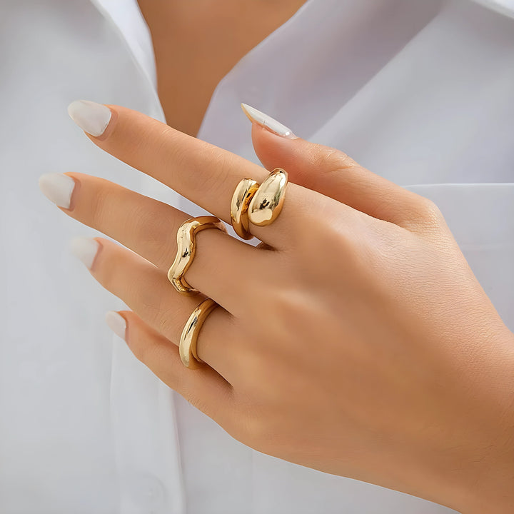 Lison – Delicate Ring Set (3 Pieces)