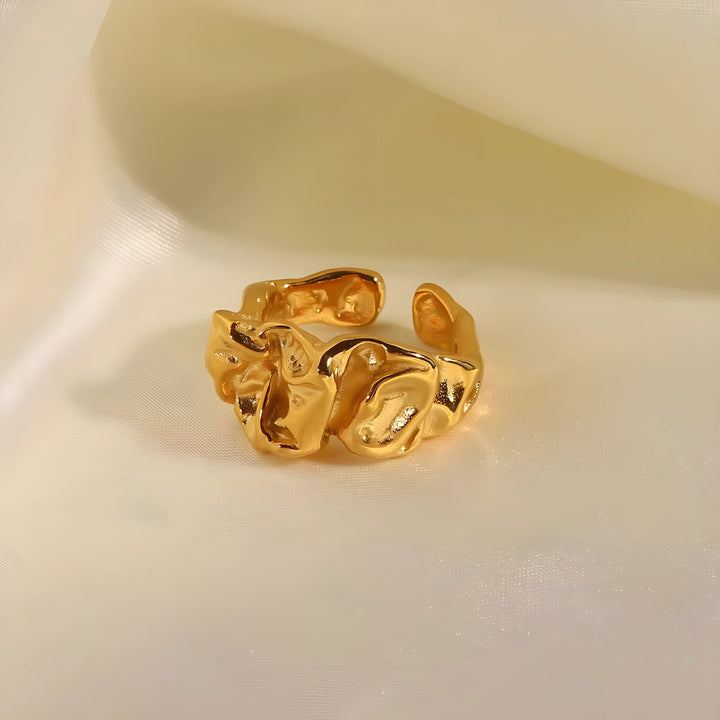 Nolwenn – Bague organique ajustable