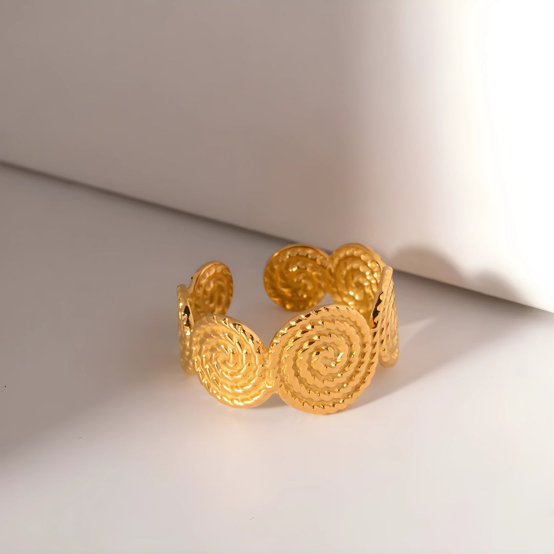Alix – Adjustable Spiral Ring