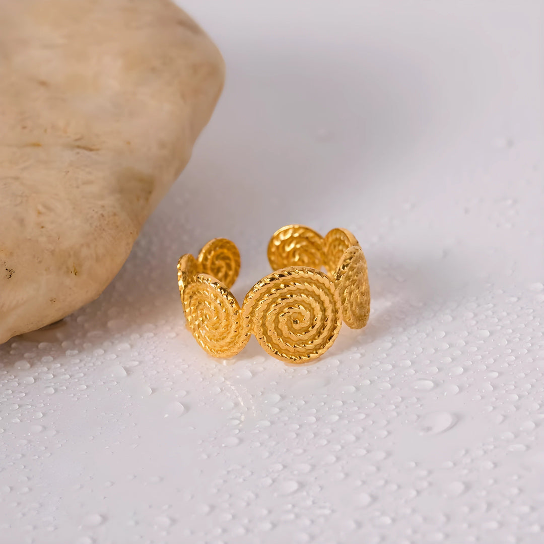 Alix – Adjustable Spiral Ring