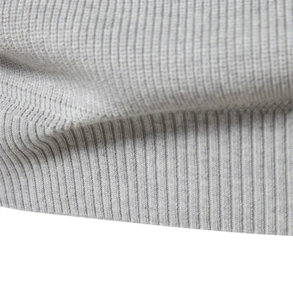 Knitted Zip Sweater