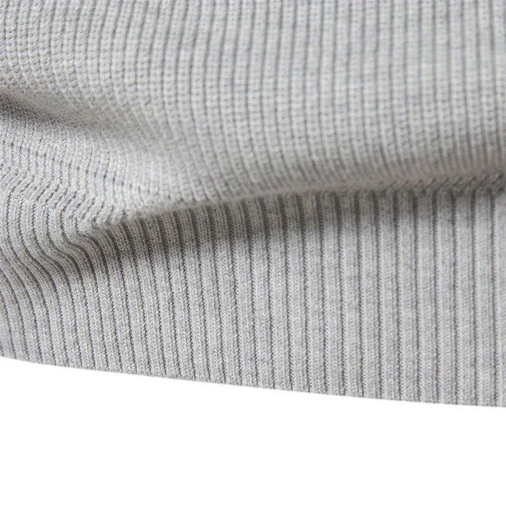 Knitted Zip Sweater