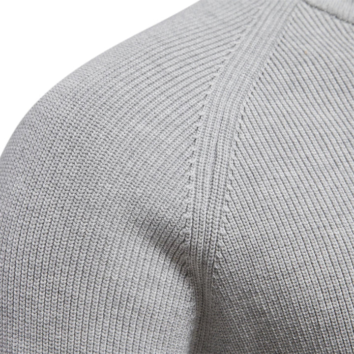 Knitted Zip Sweater
