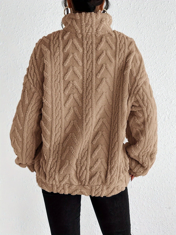 Viorica| Elegant Fleece Sweater