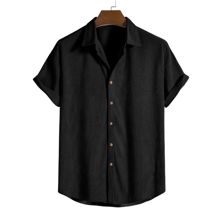 Shirt with Cuffs and Short Sleeves