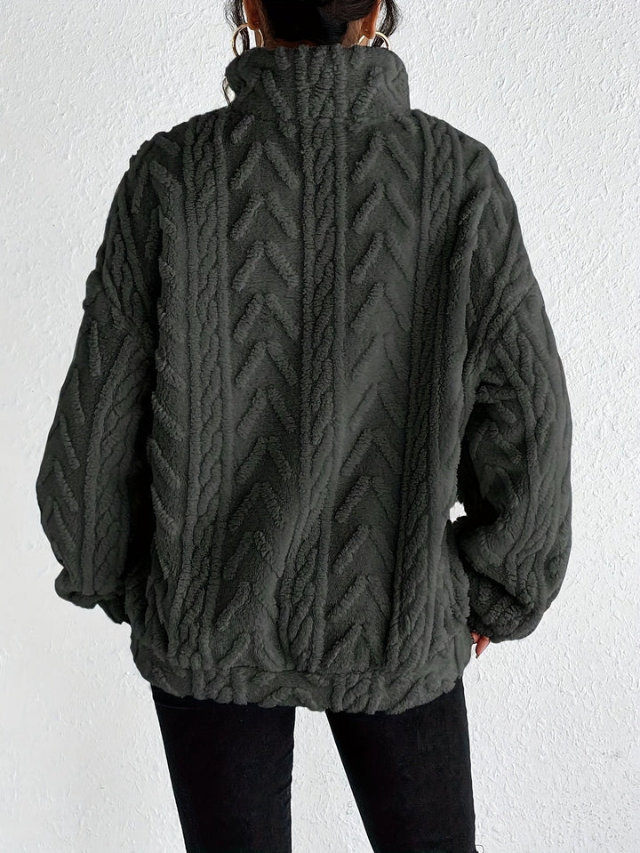 Viorica| Elegant Fleece Sweater