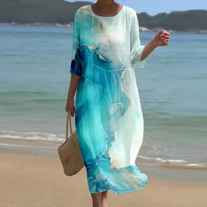 Vilma | Dress that Hides the Belly and Highlights Elegance