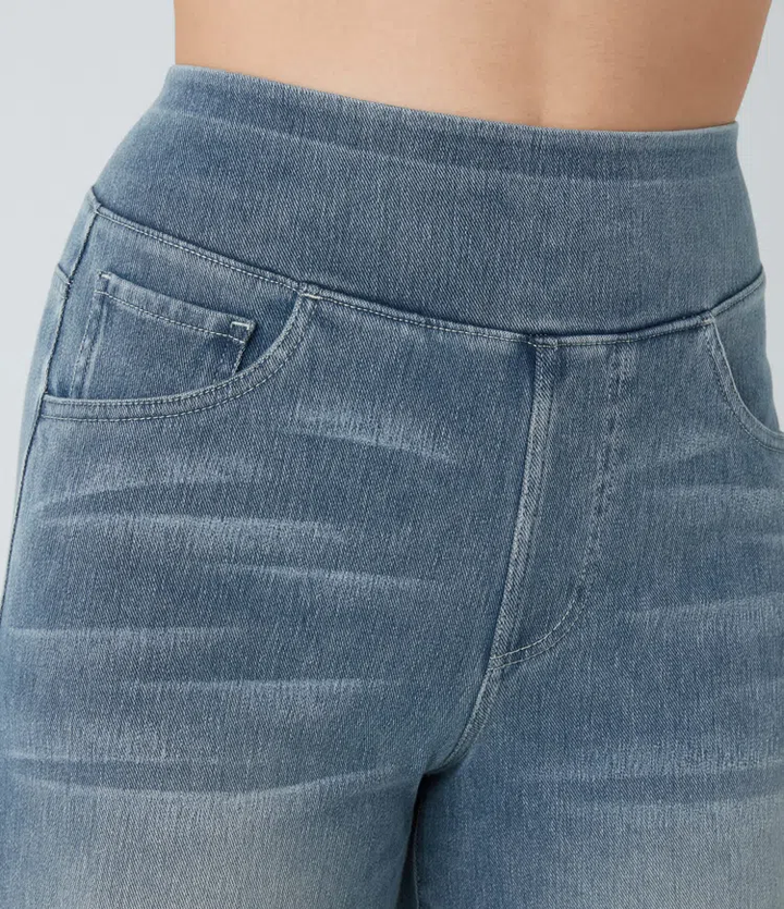 Comfortable High-Waisted Jeans
