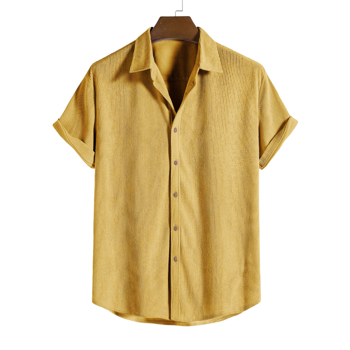 Shirt with Cuffs and Short Sleeves