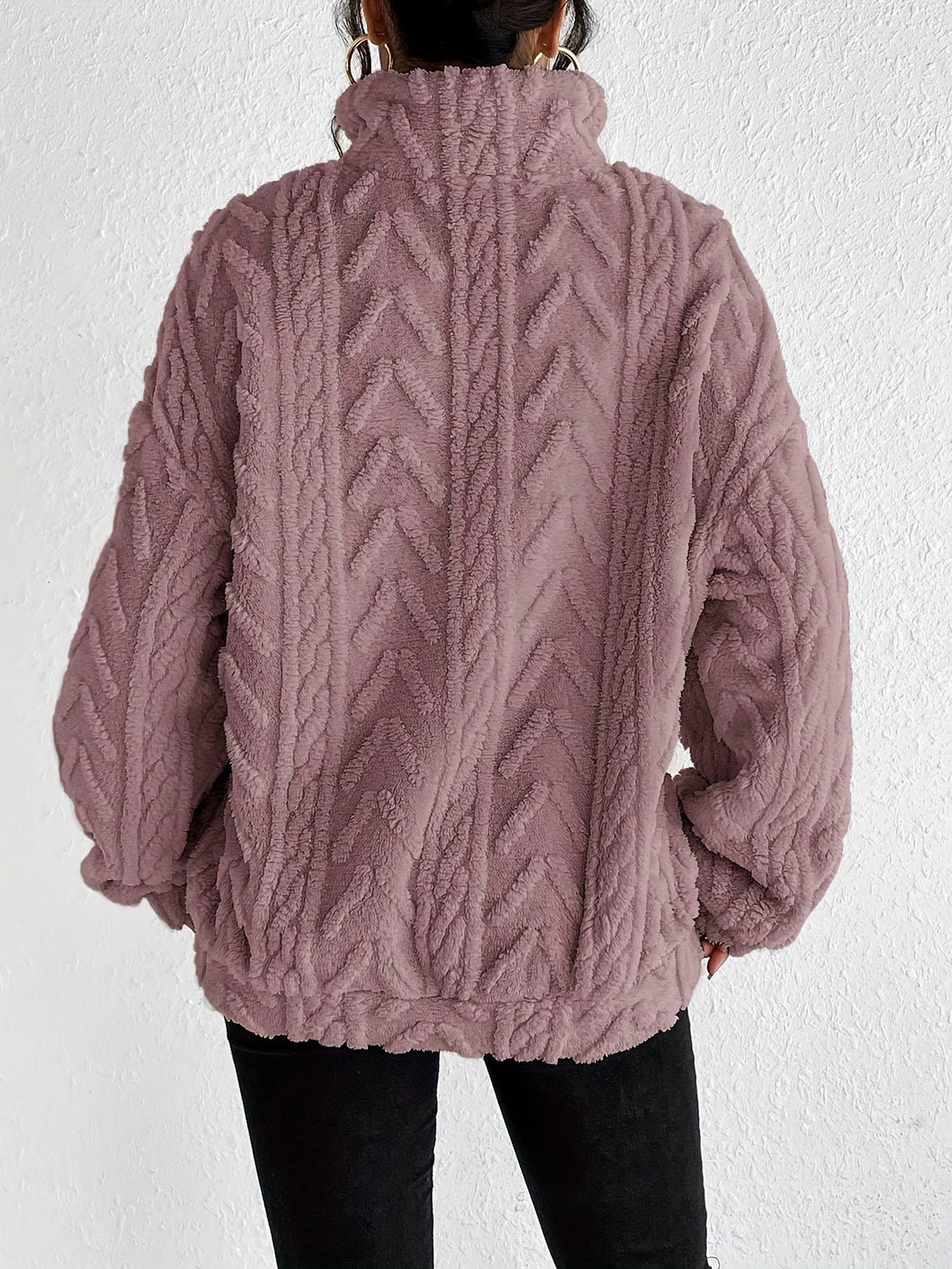 Viorica| Elegant Fleece Sweater