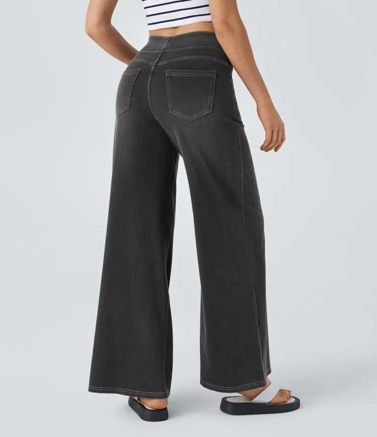 Comfortable High-Waisted Jeans