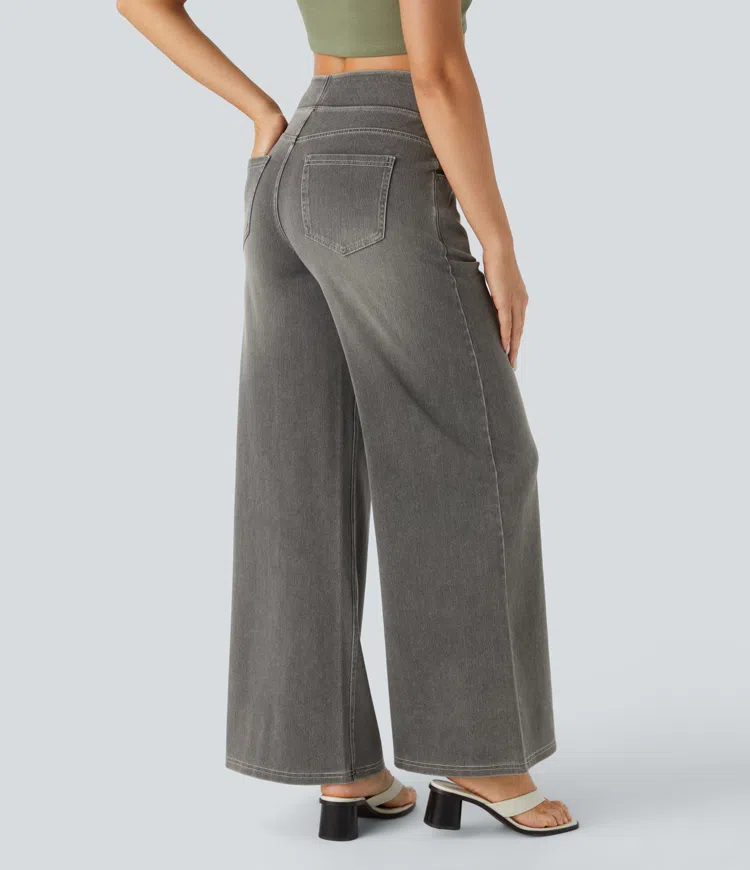 Comfortable High-Waisted Jeans