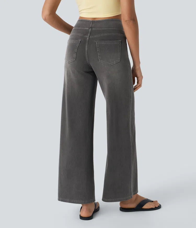 Comfortable High-Waisted Jeans