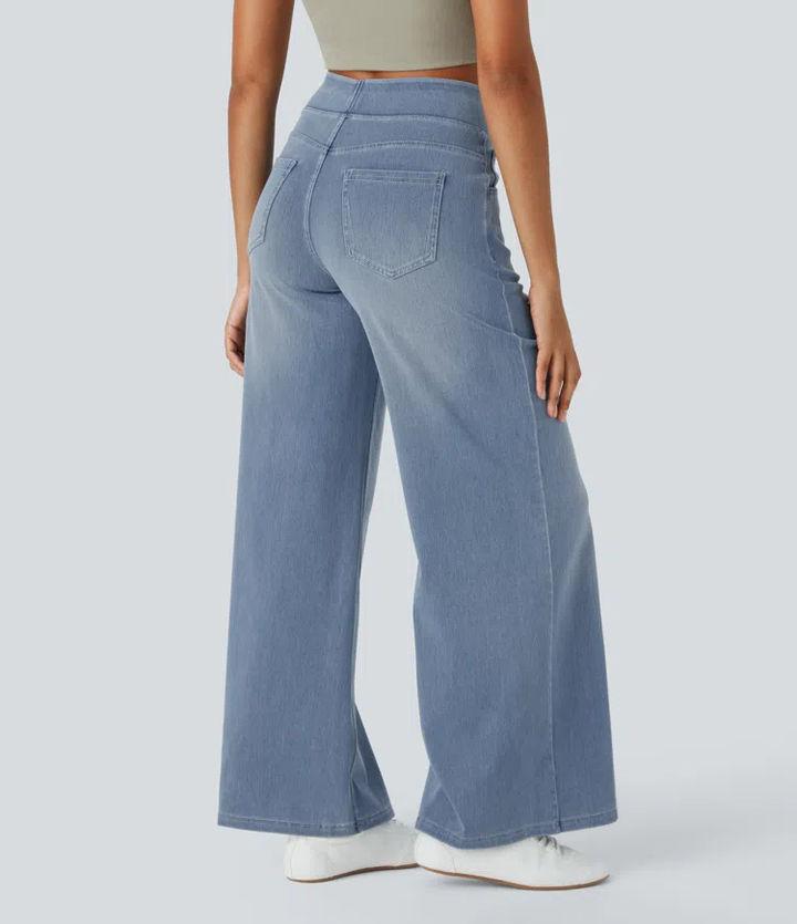 Comfortable High-Waisted Jeans