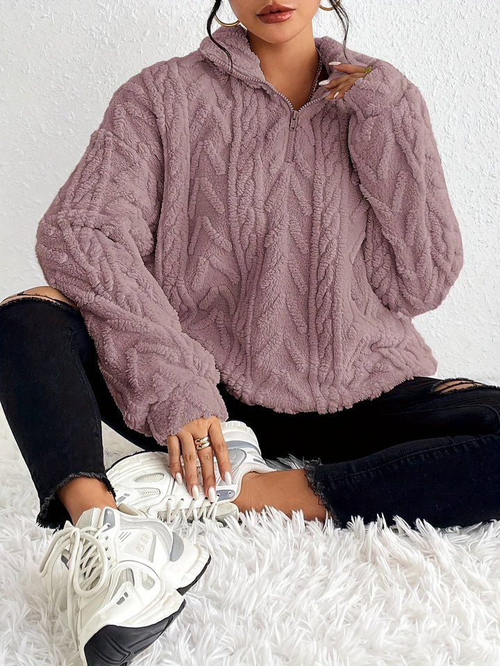 Viorica| Elegant Fleece Sweater