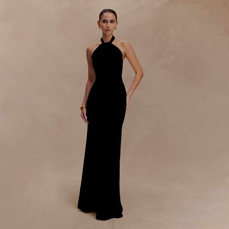 Adrianna | Maxi Halter Dress