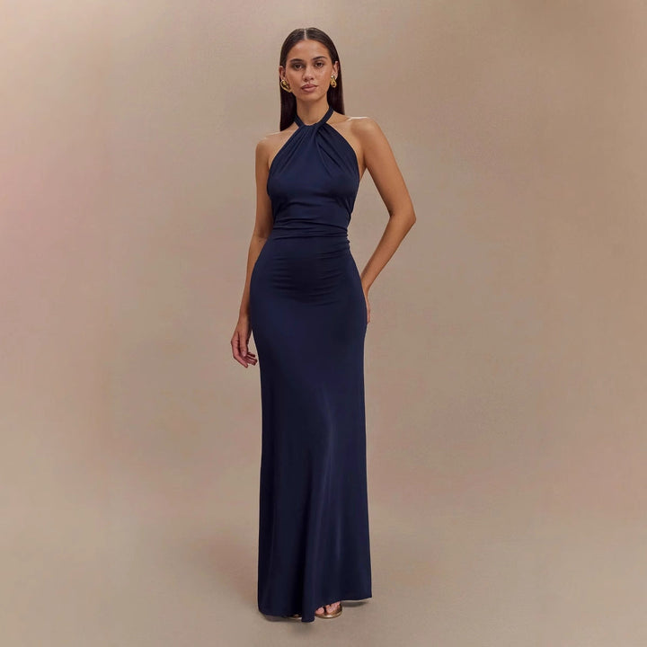 Adrianna | Maxi Halter Dress
