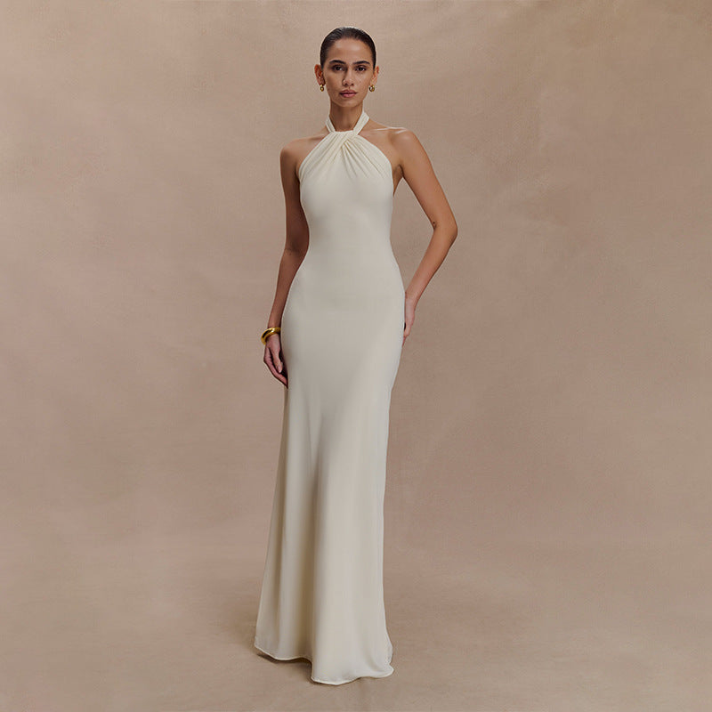 Adrianna | Maxi Halter Dress