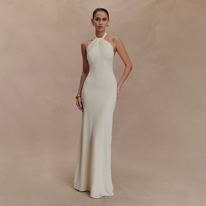 Adrianna | Maxi Halter Dress