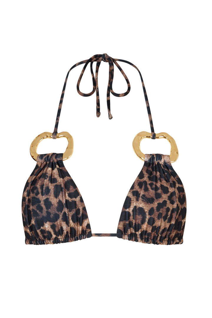 Vivien Top - Leopard Print