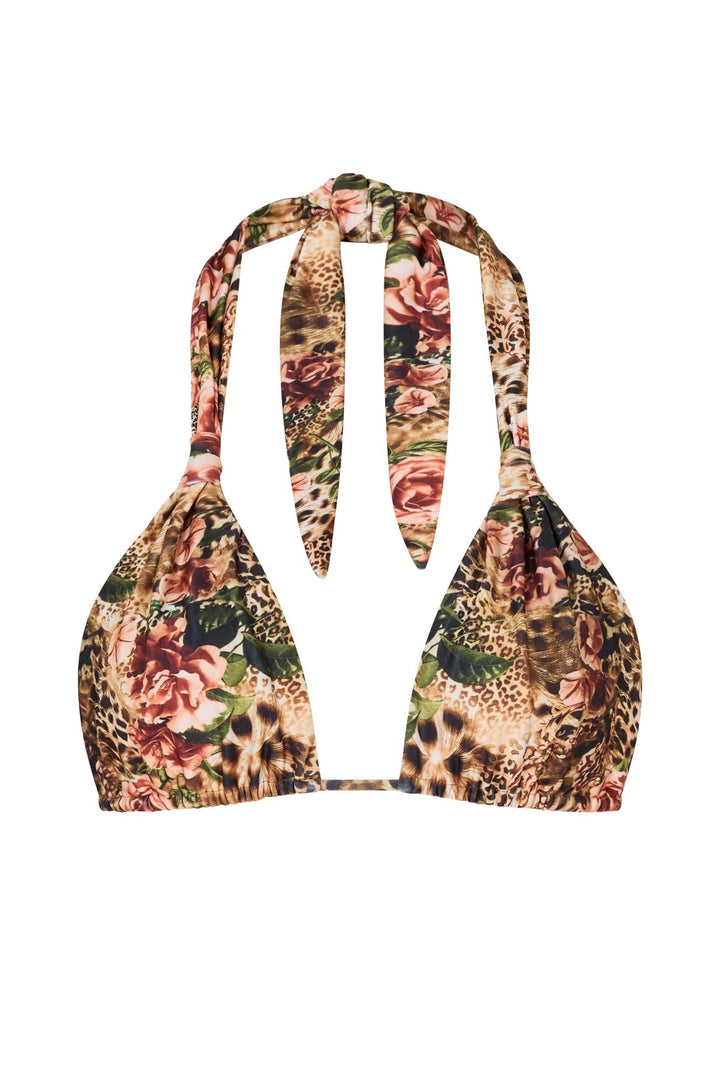 Bianka Top - Leopard Print Pink