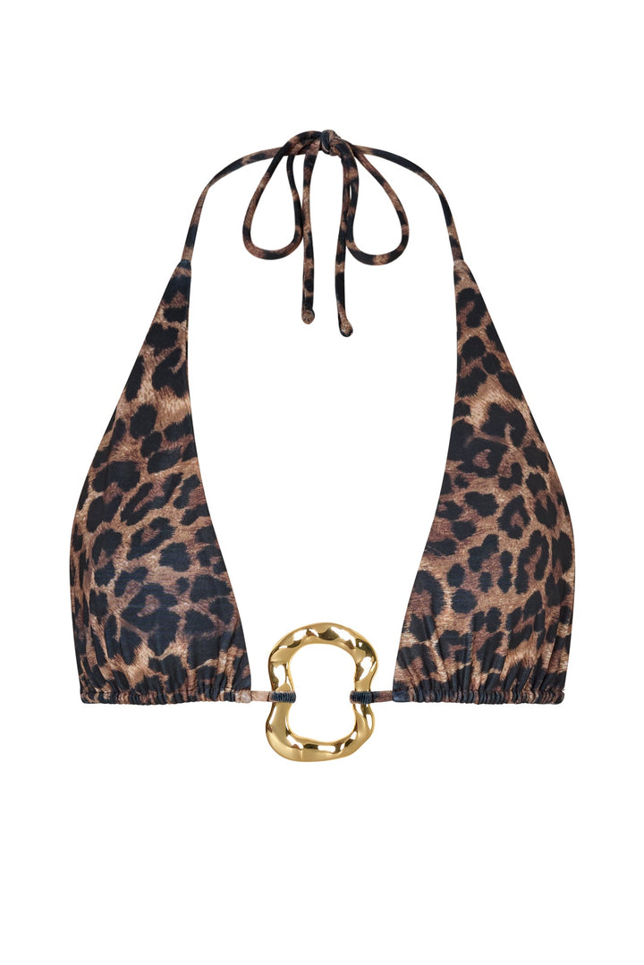 Top Nikolett - Leopard Print