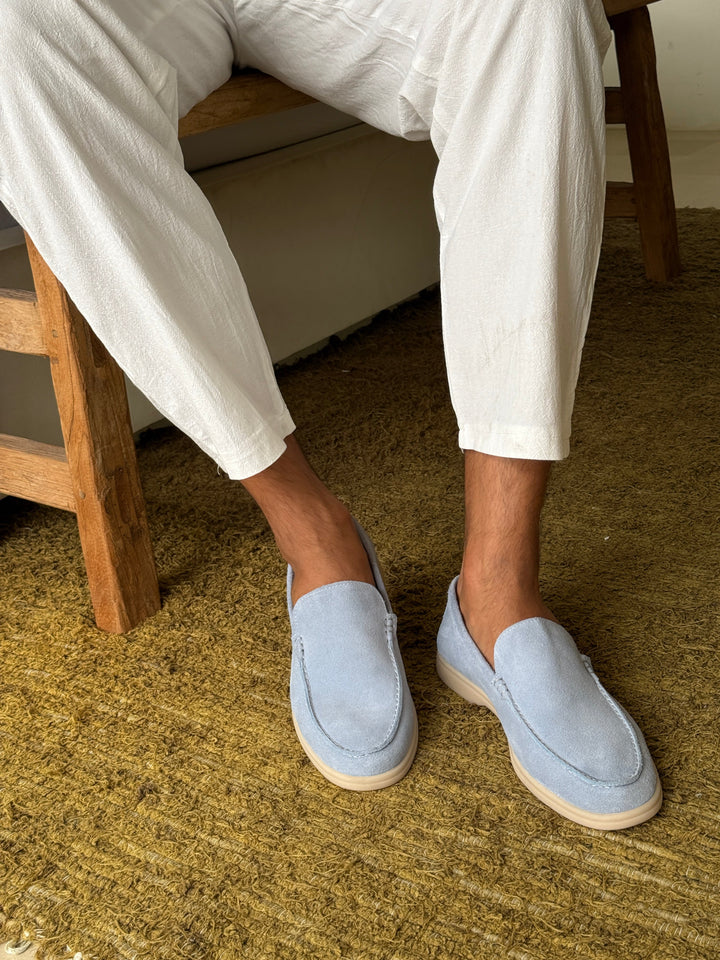 Monaco Old Money Suede Loafers