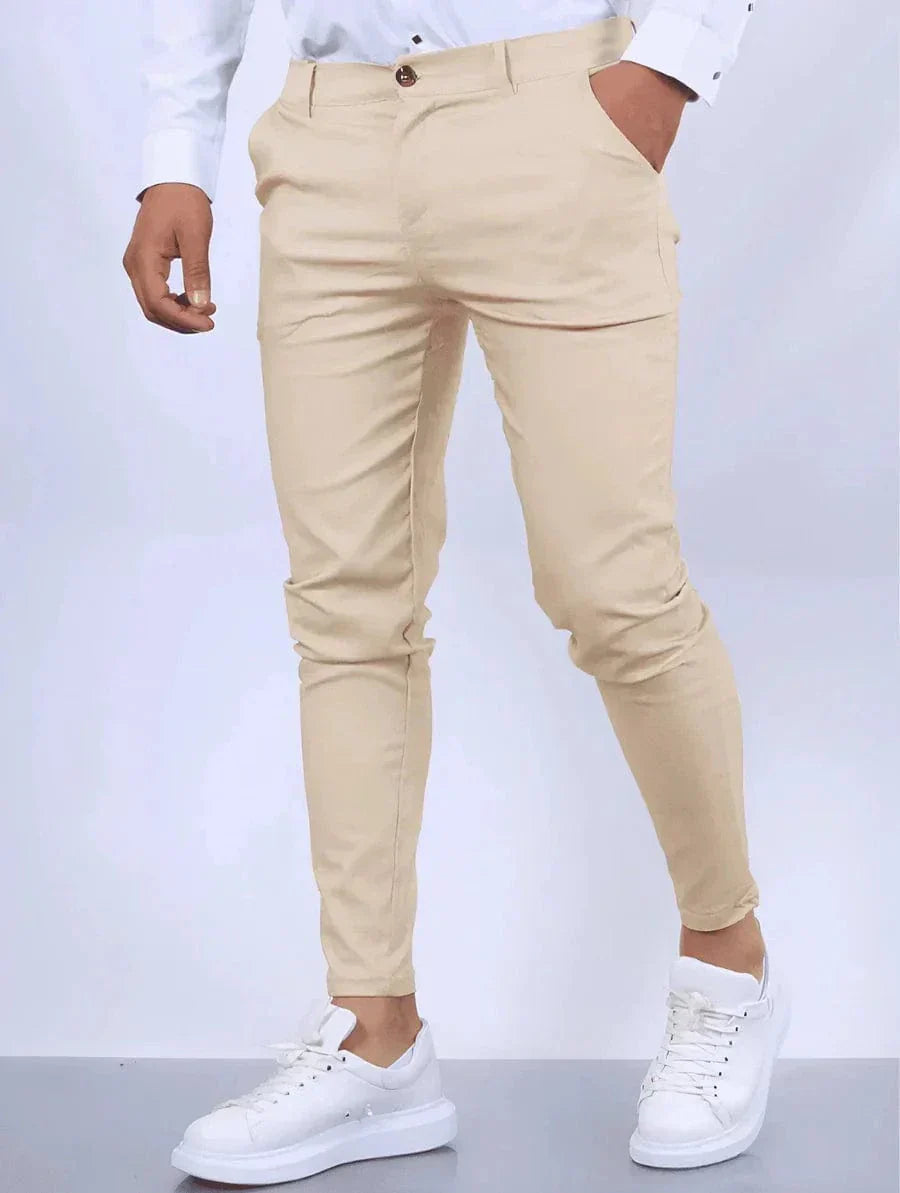 Andrei | Elegant Elastic Pants