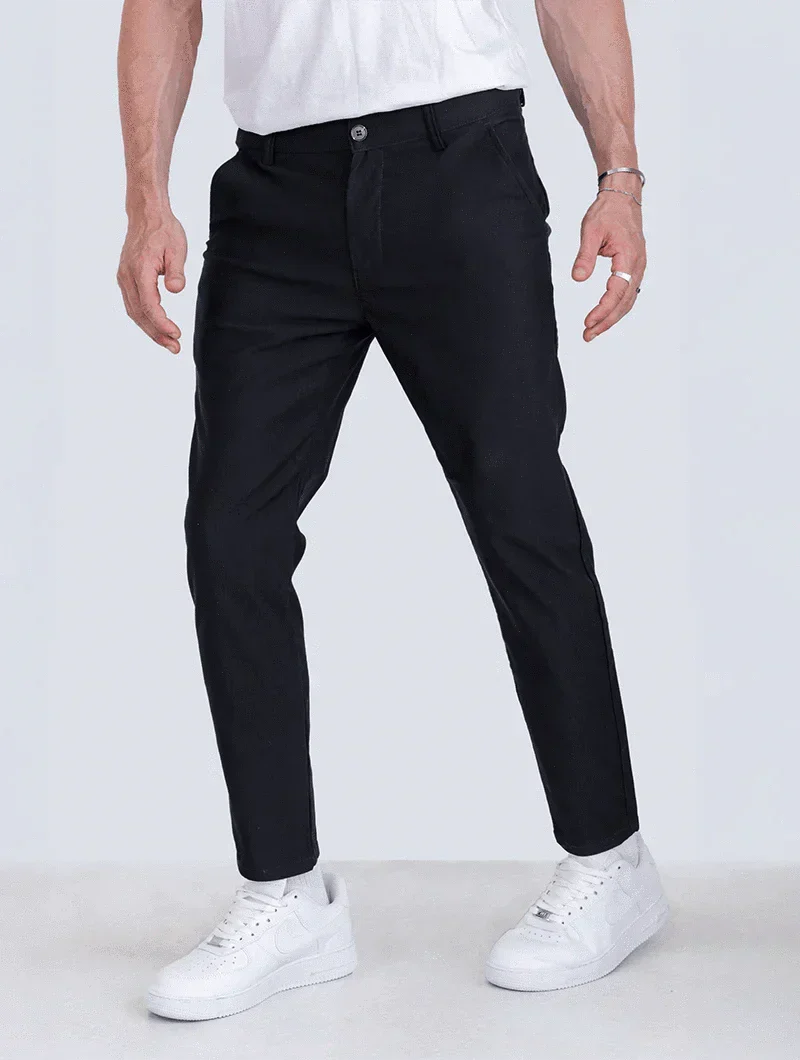 Andrei | Elegant Elastic Pants