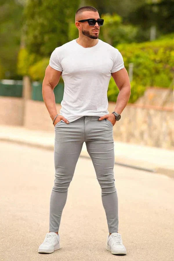 Andrei | Elegant Elastic Pants