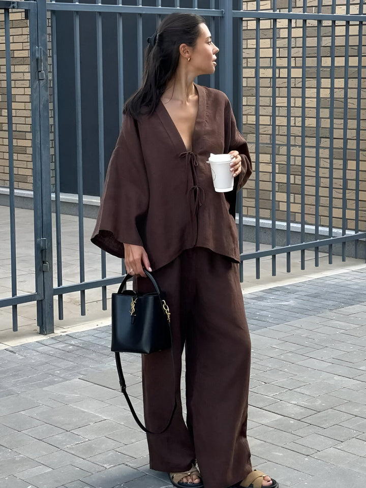 Milena - Linen Set