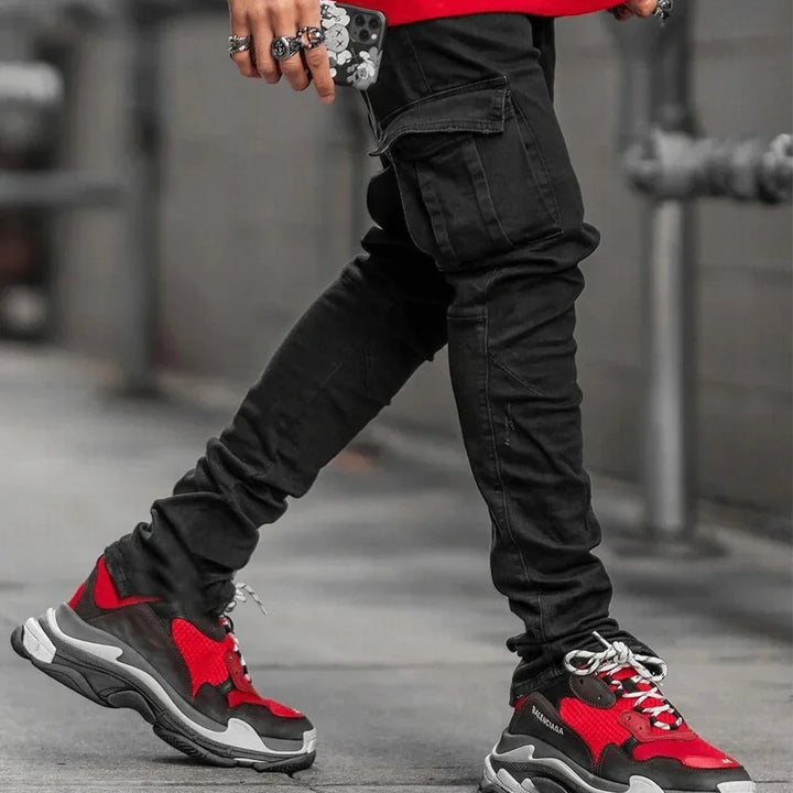 Ion | Elastic Cargo Street Jeans