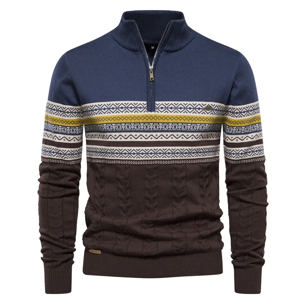 Pullover with Zipper
