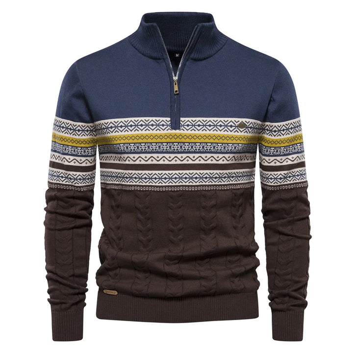 Pullover with Zipper