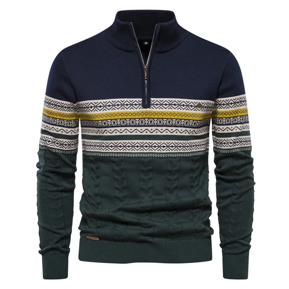 Pullover with Zipper