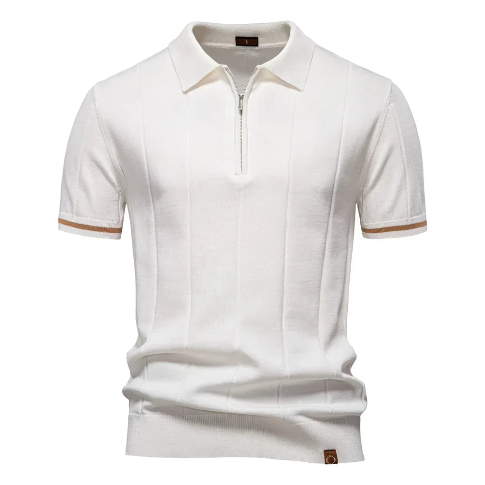 Laluna® | Summer Polo with Zipper