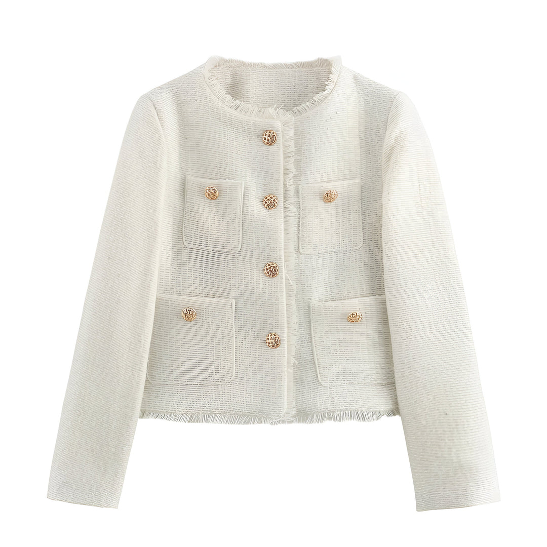 Diana - Tweed Coat for Autumn