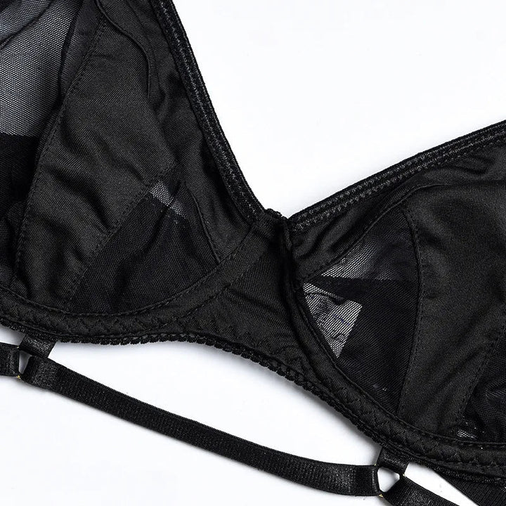 Adriana - 3 Piece French Lingerie Set
