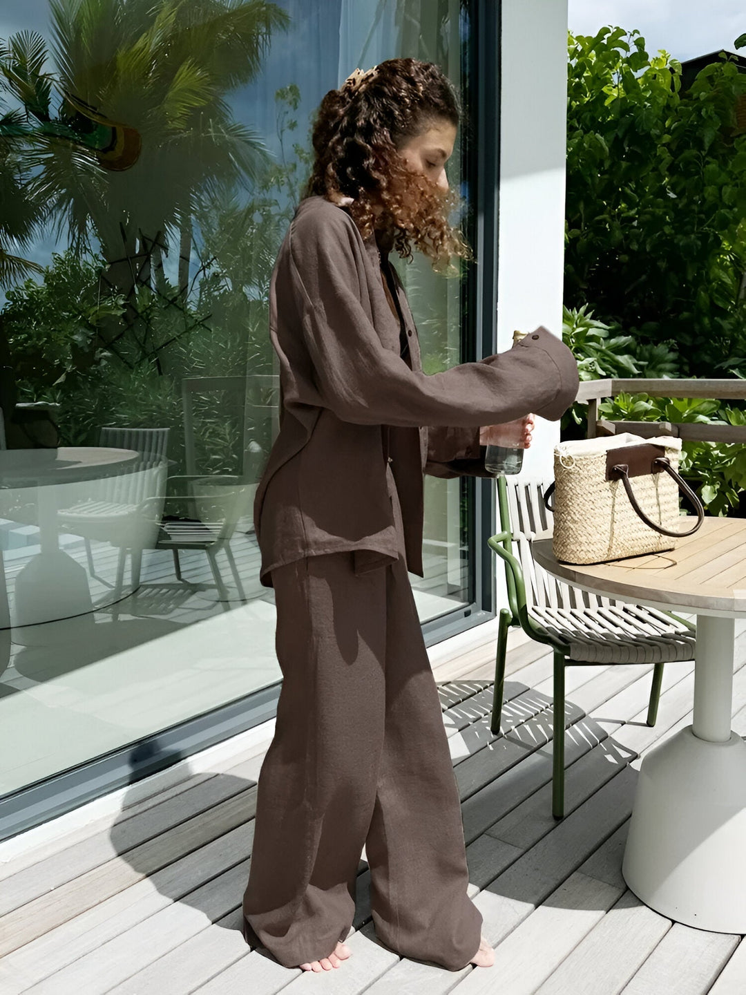 Milena - Linen Set