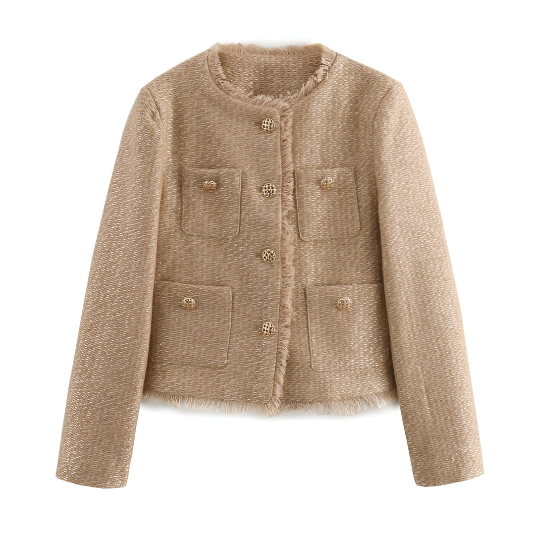 Diana - Tweed Coat for Autumn