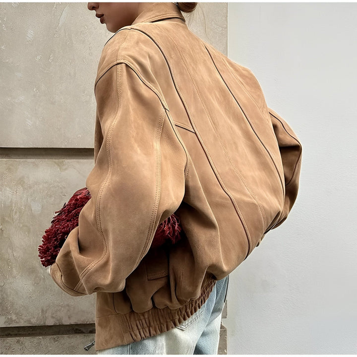 Isabella - Suede Patchwork Jacket