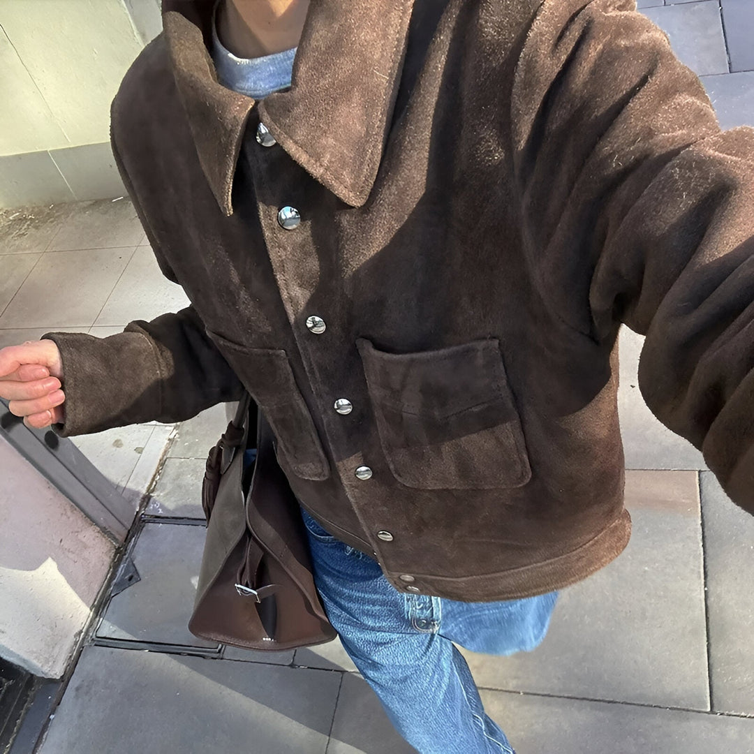 Ella - Suede Jacket for Autumn