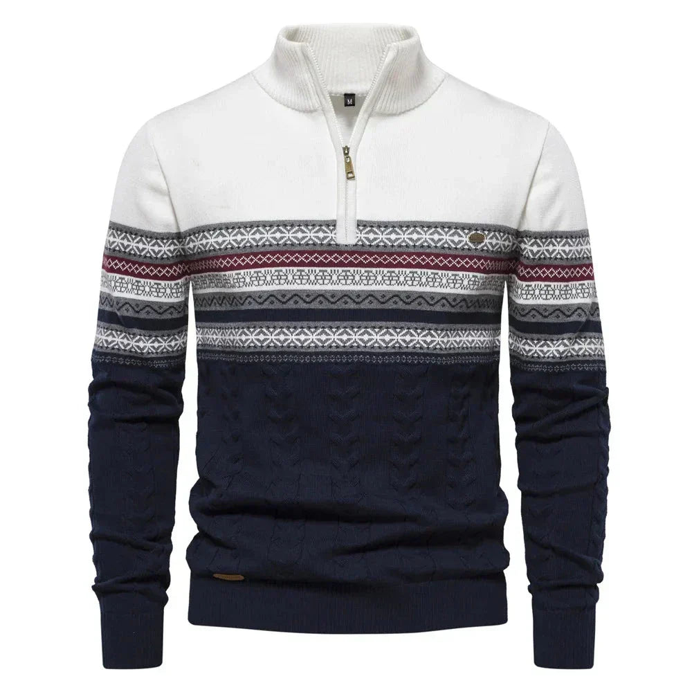 Pullover with Zipper